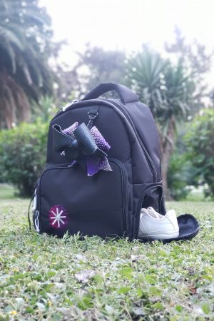 Mochila Cheer con zapatera, Moños Cheer.